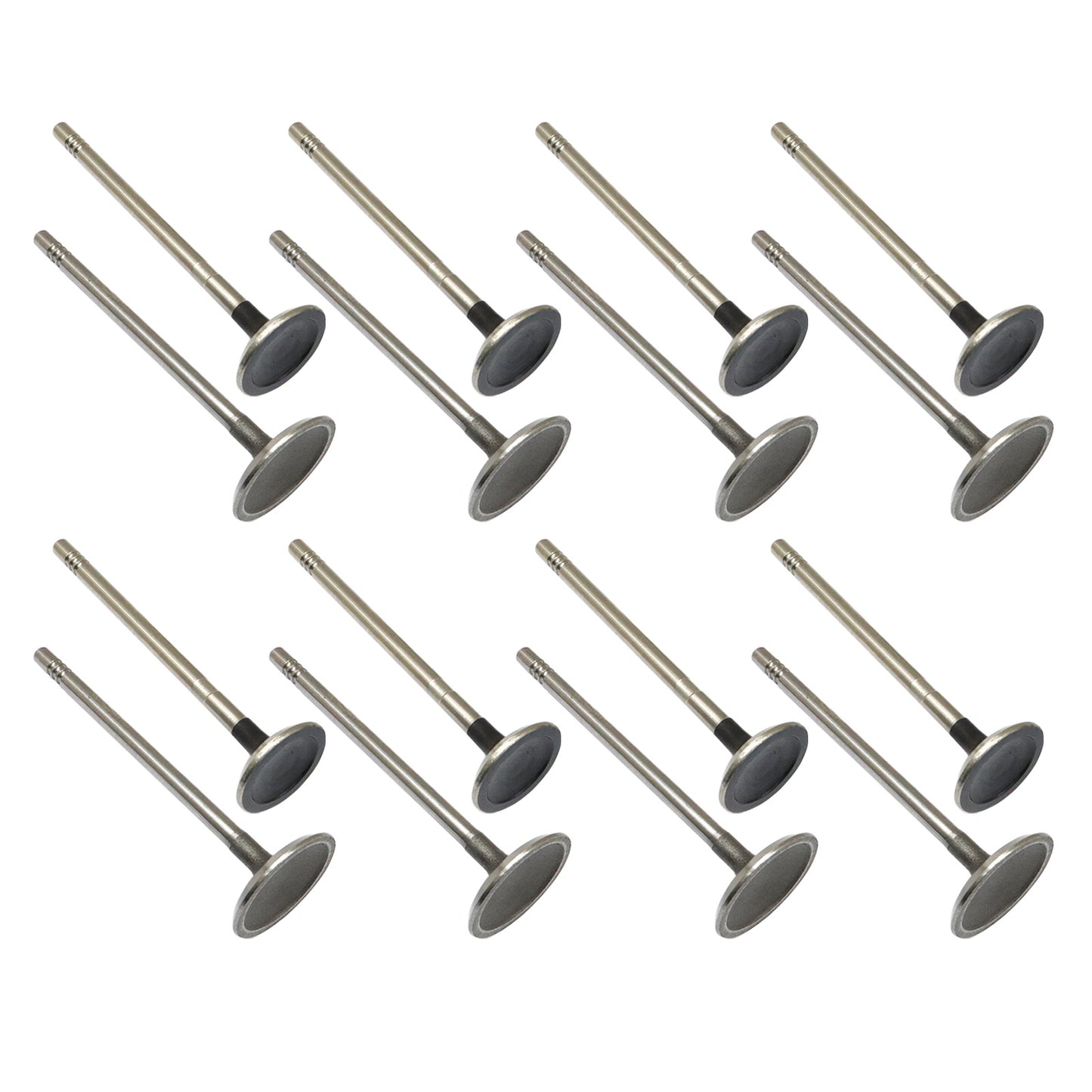 16X NEW Exhaust and Intake Valve Fit For 1995-2010 Chrysler Dodge Jeep 2.4L DOHC