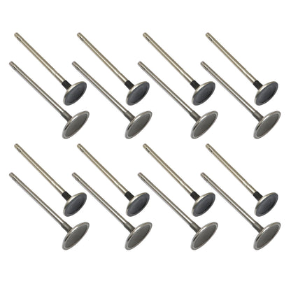 16X NEW Exhaust and Intake Valve Fit For 1995-2010 Chrysler Dodge Jeep 2.4L DOHC