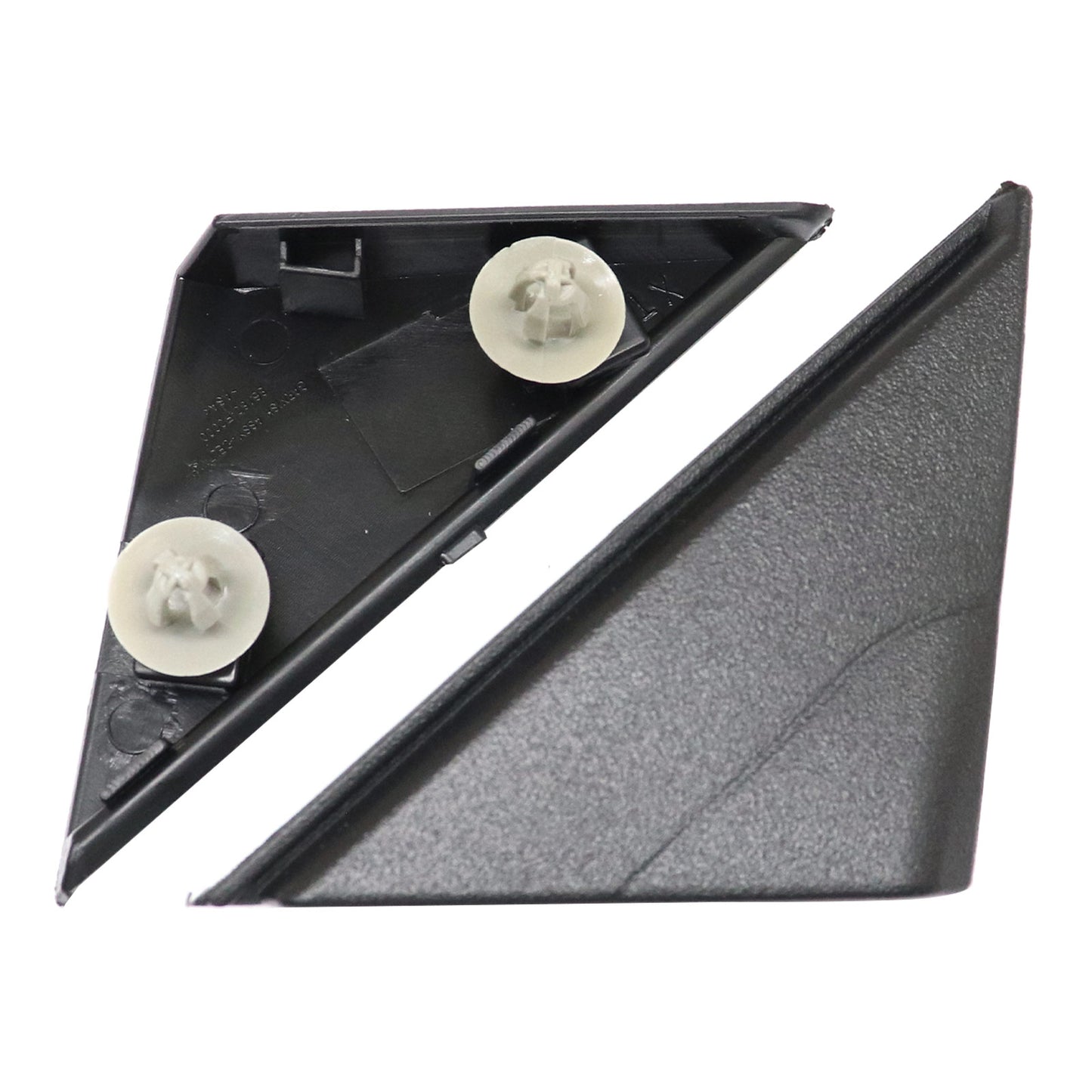 1 Pair Side View Mirror Fender Corner Trim Cover For Hyundai Elantra 2017-2020