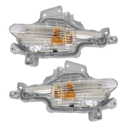 Pair Front Left & Right Turn Signal Light Set Fits For Mazda 3 / 3 Sport 2017-18