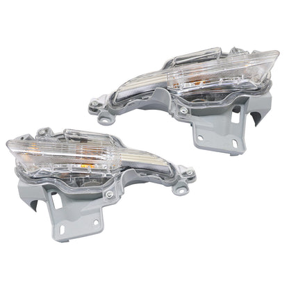 Pair Front Left & Right Turn Signal Light Set Fits For Mazda 3 / 3 Sport 2017-18