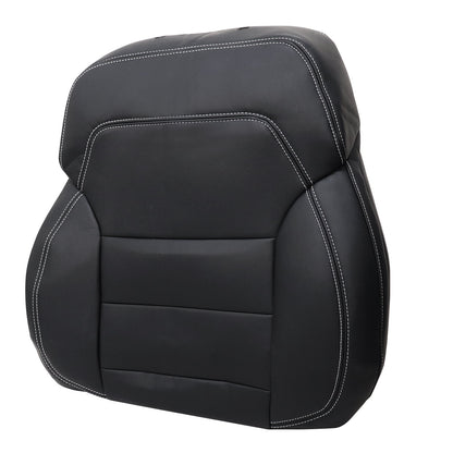 Replacement Type For 2015 Mercedes Benz ML350 Driver Top Back Seat Cover Black