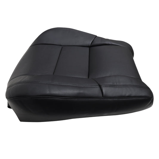For 2011-2016 Jeep Grand Cherokee Overland Driver Top Leather Seat Cover Black