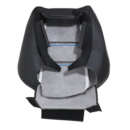 For 2011-2016 Jeep Grand Cherokee Overland Driver Top Leather Seat Cover Black