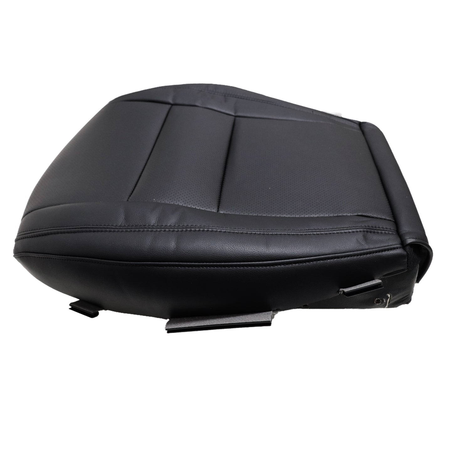 For 2011-2016 Jeep Grand Cherokee Front Driver Bottom Leather Seat Cover Black