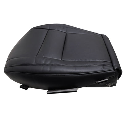 For 2011-2016 Jeep Grand Cherokee Front Driver Bottom Leather Seat Cover Black