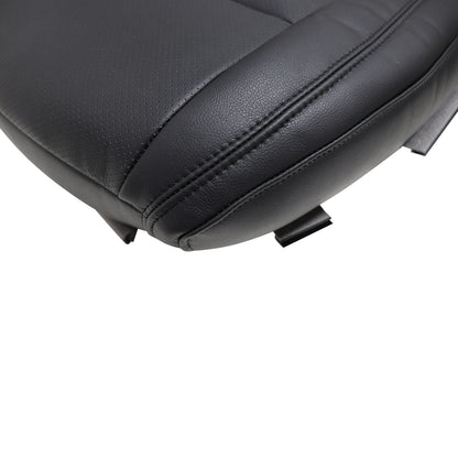 For 2011-2016 Jeep Grand Cherokee Front Driver Bottom Leather Seat Cover Black