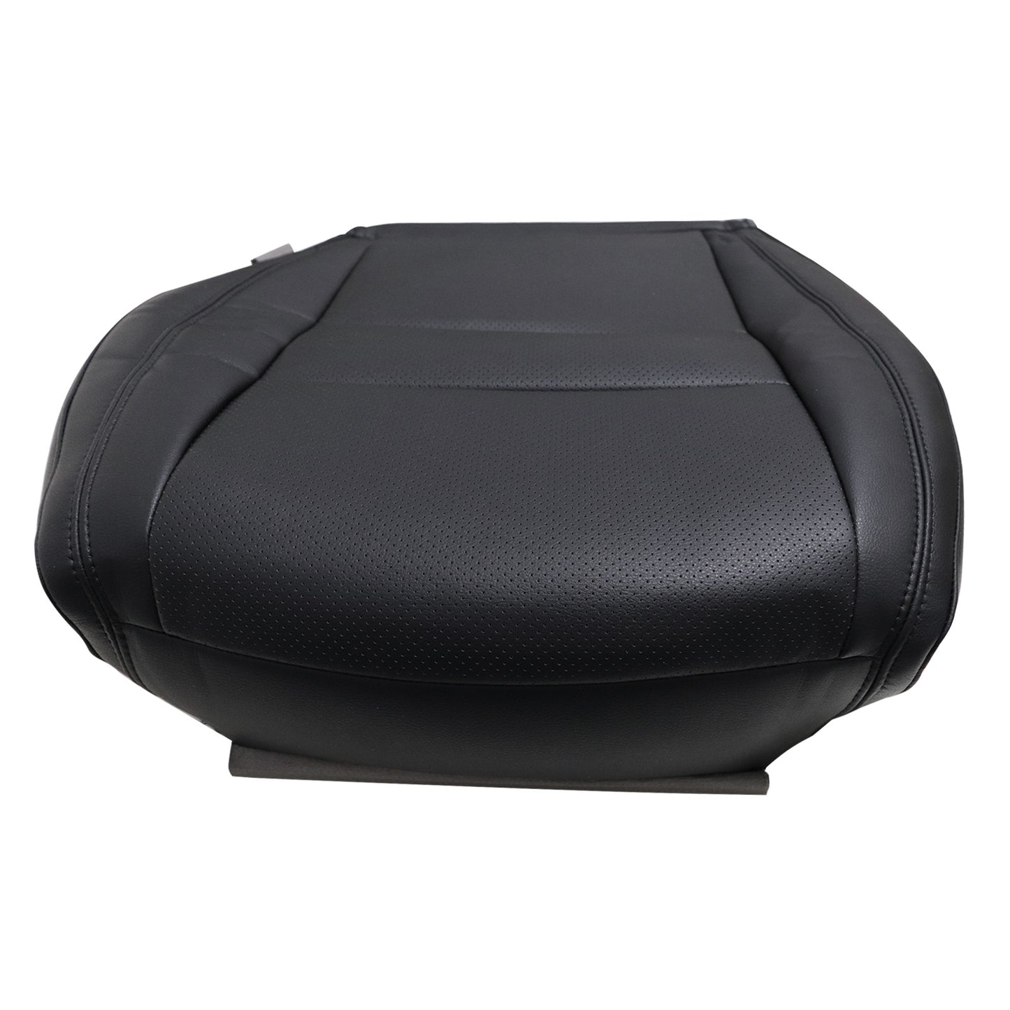 For 2011-2016 Jeep Grand Cherokee Front Driver Bottom Leather Seat Cover Black