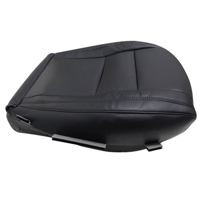 For 2011-2016 Jeep Grand Cherokee Front Driver Bottom Leather Seat Cover Black
