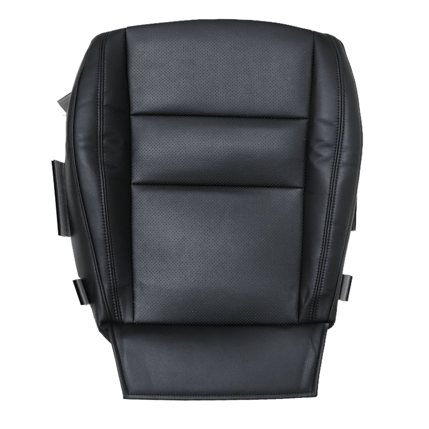 Passenger Bottom PERF Leather Seat Cover For 2011-2016 Jeep Grand Cherokee Black