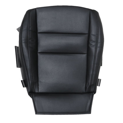 Passenger Bottom PERF Leather Seat Cover For 2011-2016 Jeep Grand Cherokee Black