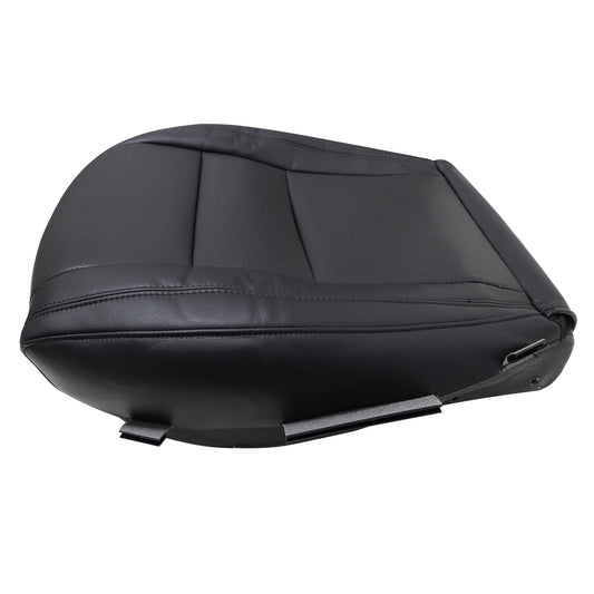 Passenger Bottom PERF Leather Seat Cover For 2011-2016 Jeep Grand Cherokee Black