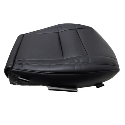 Passenger Bottom PERF Leather Seat Cover For 2011-2016 Jeep Grand Cherokee Black