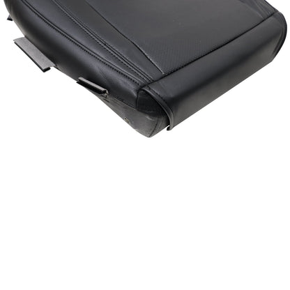 Passenger Bottom PERF Leather Seat Cover For 2011-2016 Jeep Grand Cherokee Black