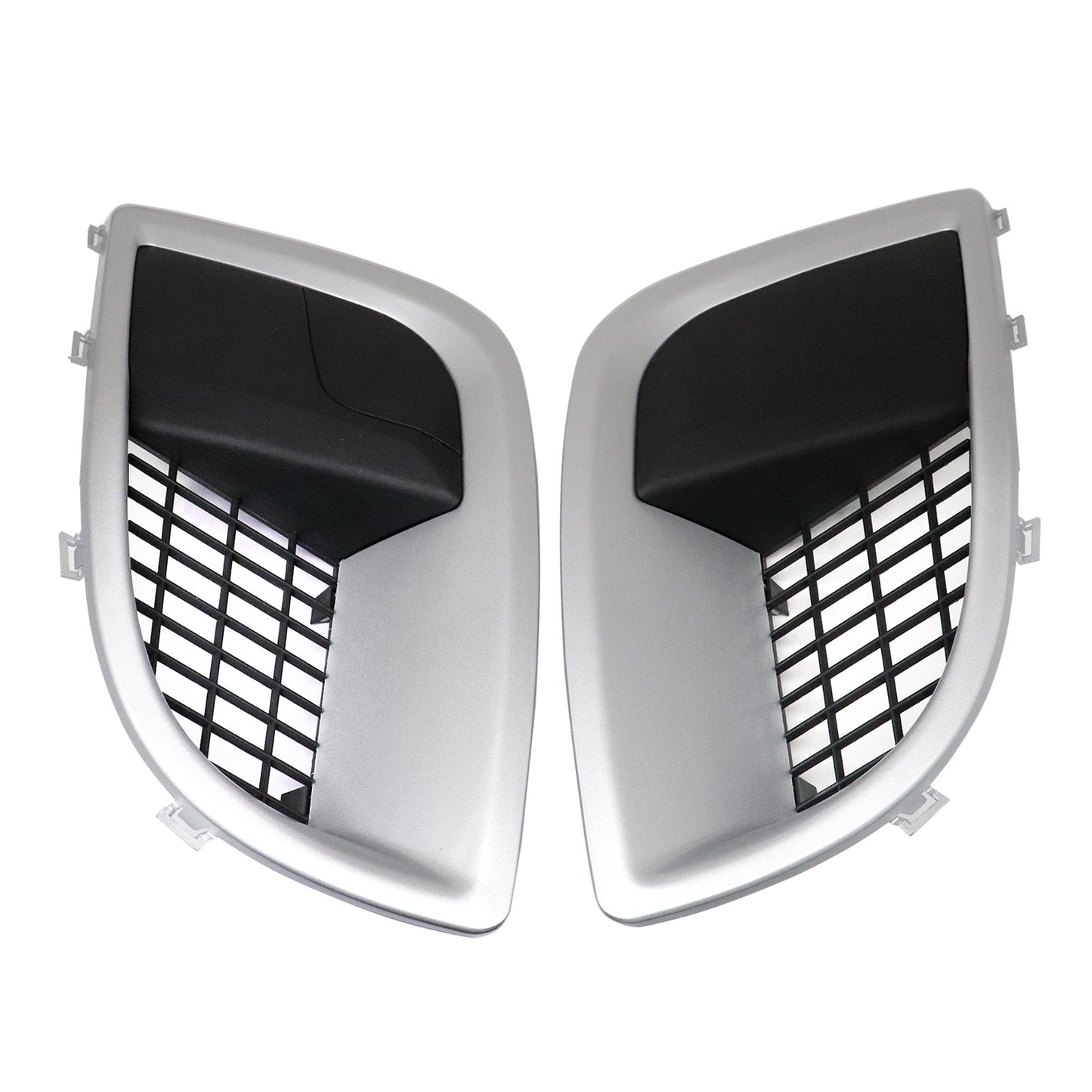 Fits For Buick Regal GS 12-17 A Pair Front Bumper Outer Grille Molding Cover