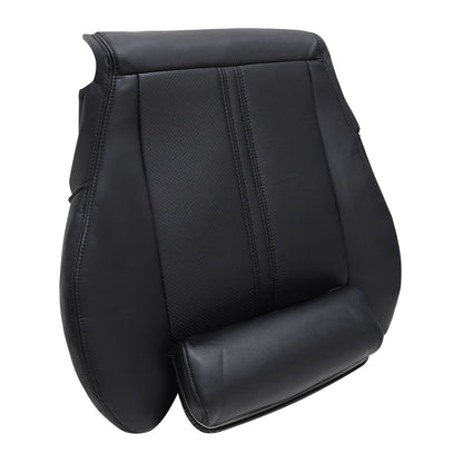 Fit For 2010-2016 Cadillac SRX Front Driver Bottom PERF Leather Seat Cover Black