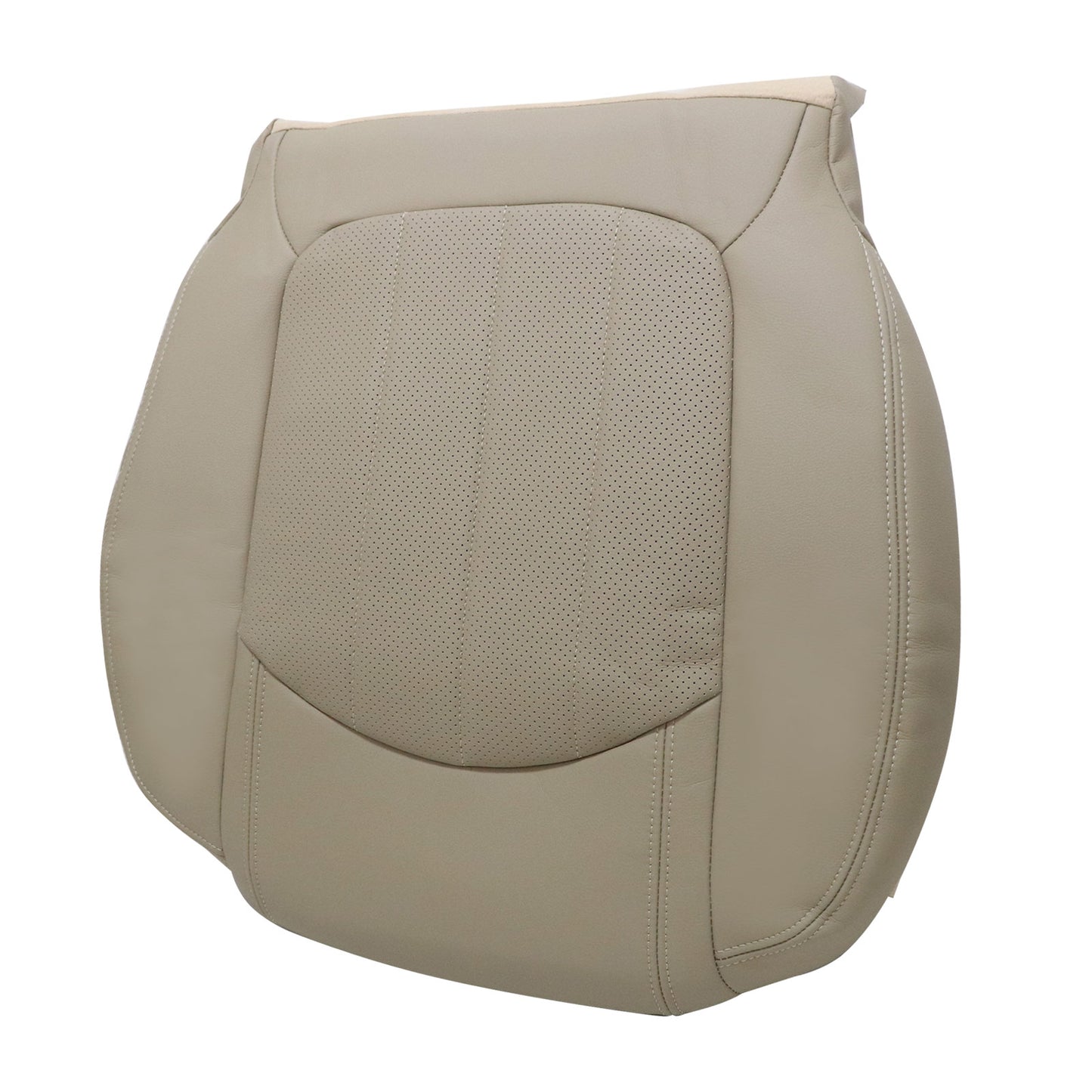 For 2008 2009 2010 2011 2012 Buick Enclave Driver Bottom Leather Seat Cover Tan