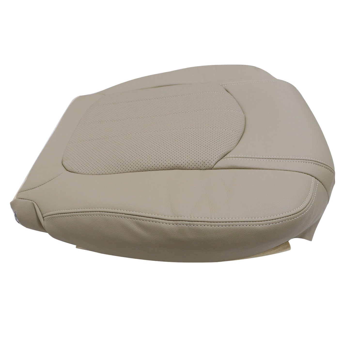 For 2008 2009 2010 2011 2012 Buick Enclave Driver Bottom Leather Seat Cover Tan
