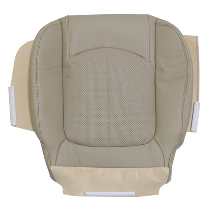 For 2008 2009 2010 2011 2012 Buick Enclave Driver Bottom Leather Seat Cover Tan
