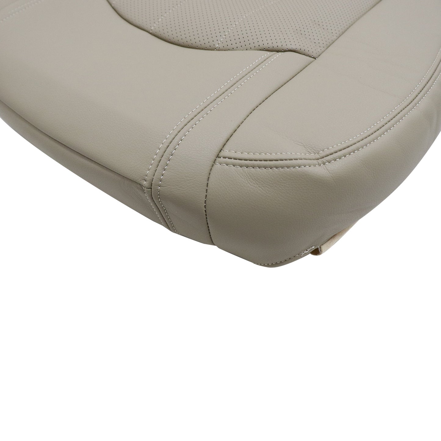 For 2008 2009 2010 2011 2012 Buick Enclave Driver Bottom Leather Seat Cover Tan
