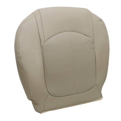 Fits Buick Enclave 2008-2012 Passenger Bottom Leather Seat Cover PERFORATED Tan