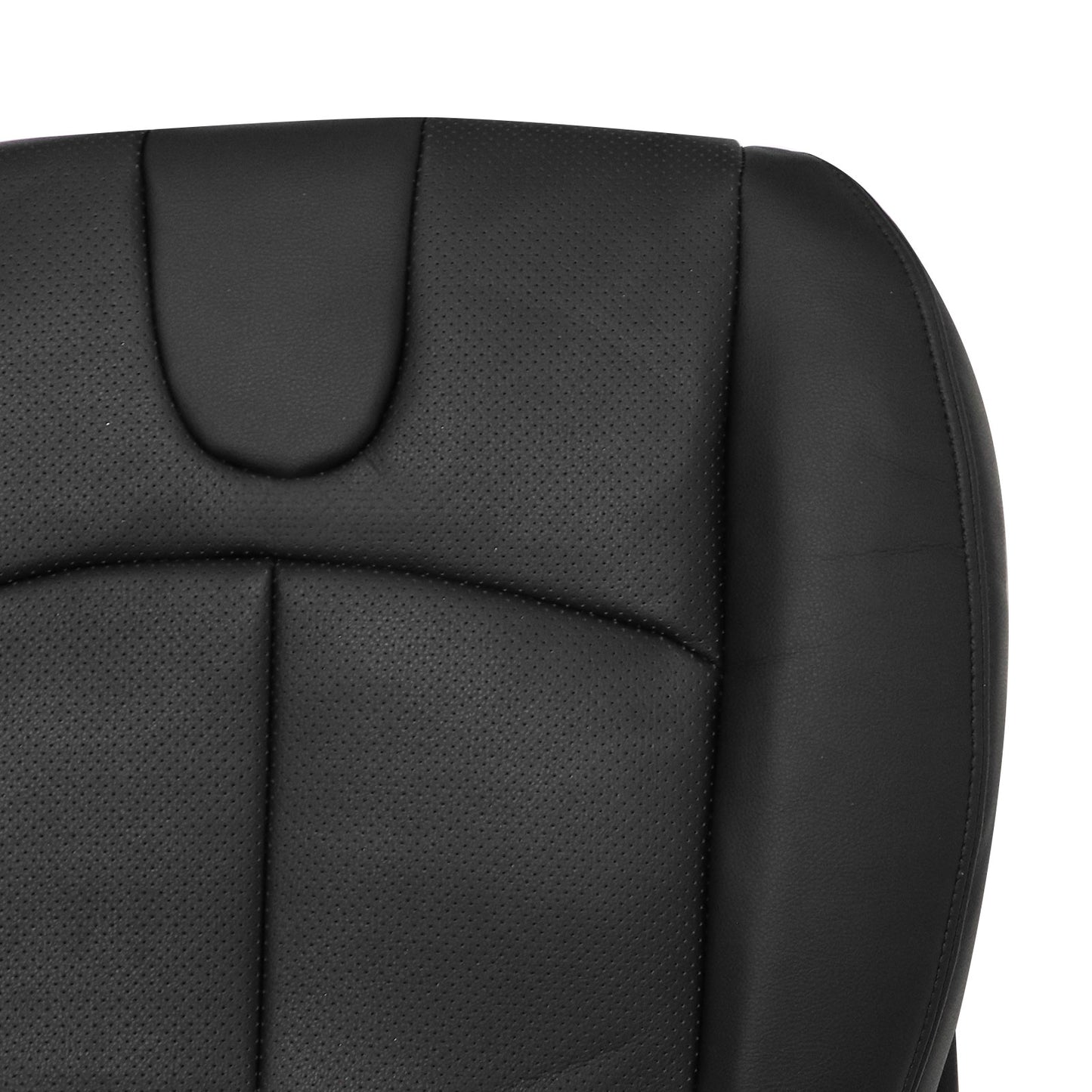 NEW For 2008-2013 Infiniti G37 Driver Bottom Perforated Leather Seat Cover Black