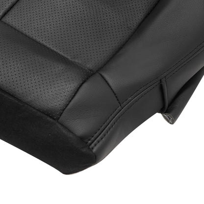 NEW For 2008-2013 Infiniti G37 Driver Bottom Perforated Leather Seat Cover Black