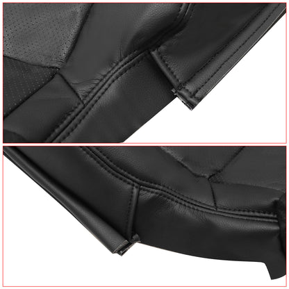 NEW For 2008-2013 Infiniti G37 Passenger Bottom Perforated Leather Cover Black