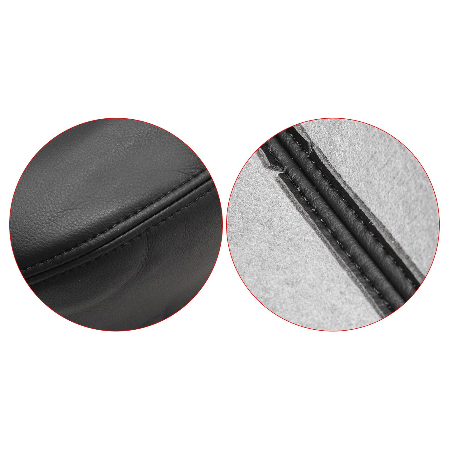NEW For 2008-2013 Infiniti G37 Passenger Bottom Perforated Leather Cover Black