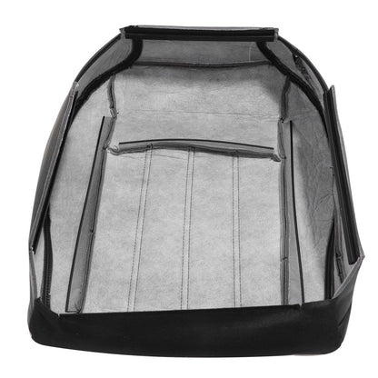Fits 2005-2010 Chrysler 300C Touring Driver Bottom Leather Seat Cover Black