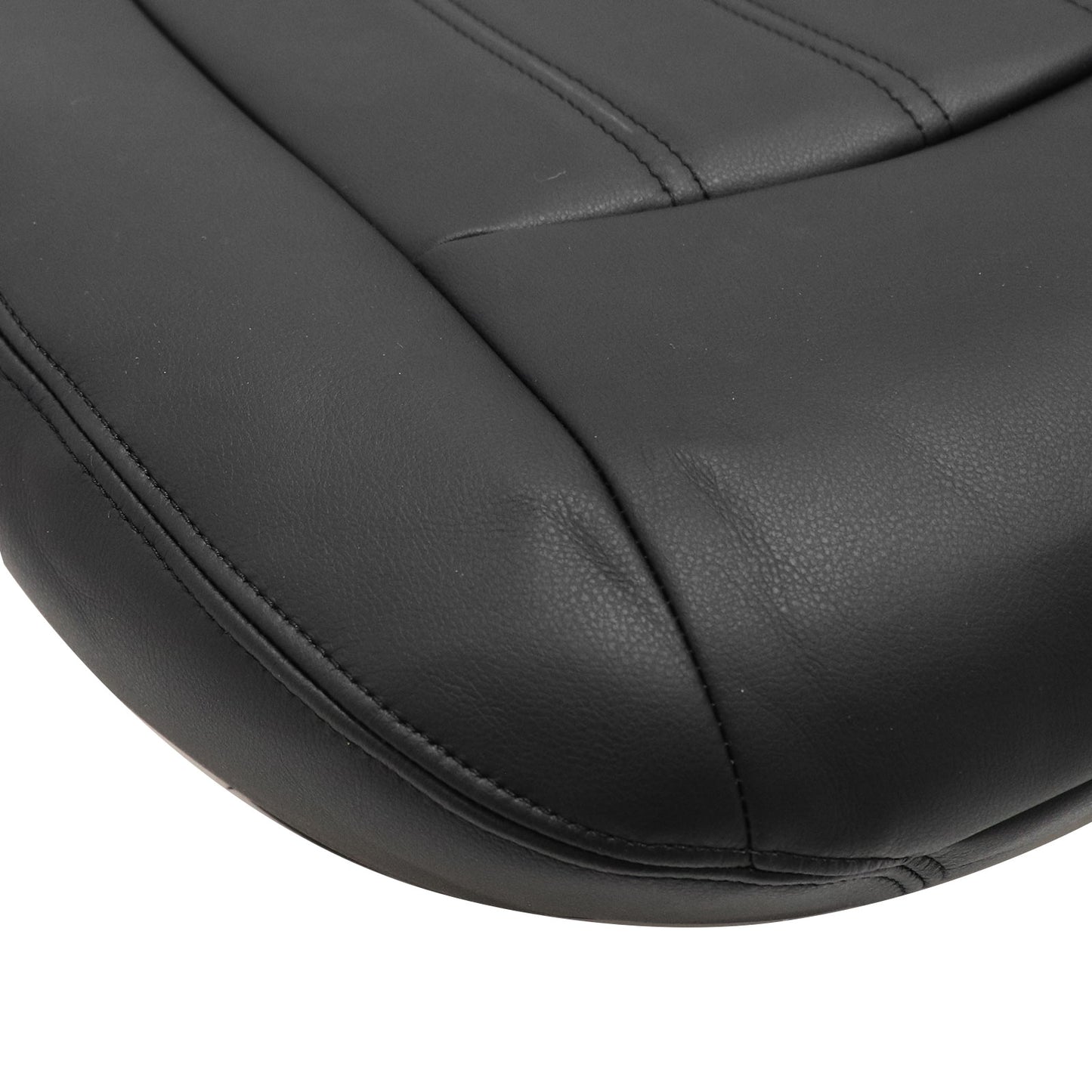 Fits 2005-2010 Chrysler 300C Touring Driver Bottom Leather Seat Cover Black