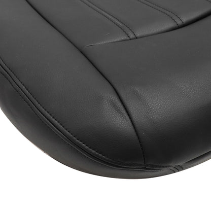 Fits 2005-2010 Chrysler 300C Touring Driver Bottom Leather Seat Cover Black