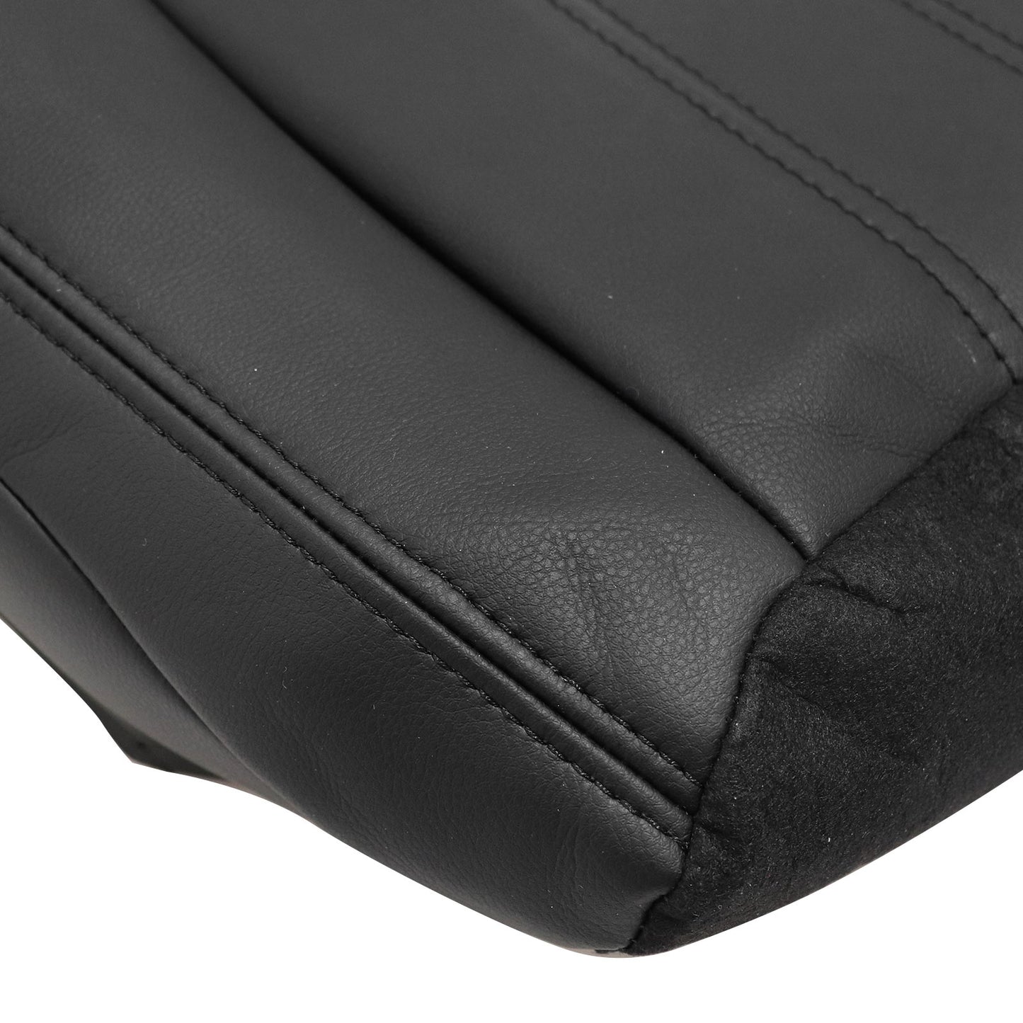 Fits 2005-2010 Chrysler 300C Touring Driver Bottom Leather Seat Cover Black
