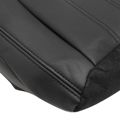Fits 2005-2010 Chrysler 300C Touring Driver Bottom Leather Seat Cover Black