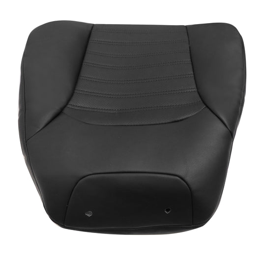 For 2013-2017 Ford Fusion 4-Door Driver Top Lean Back Leather Seat Cover Black