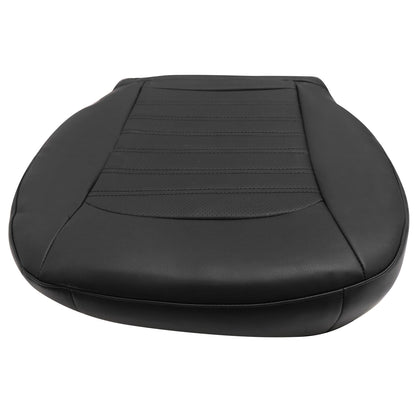 PERFORATED Driver Bottom Leather Seat Cover Black For 2013 2014-2017 FORD Fusion