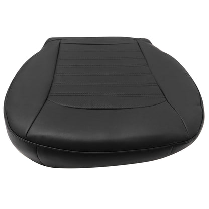 For 13-17 Ford Fusion Passenger Side Bottom Perforated Leather Seat Cover Black