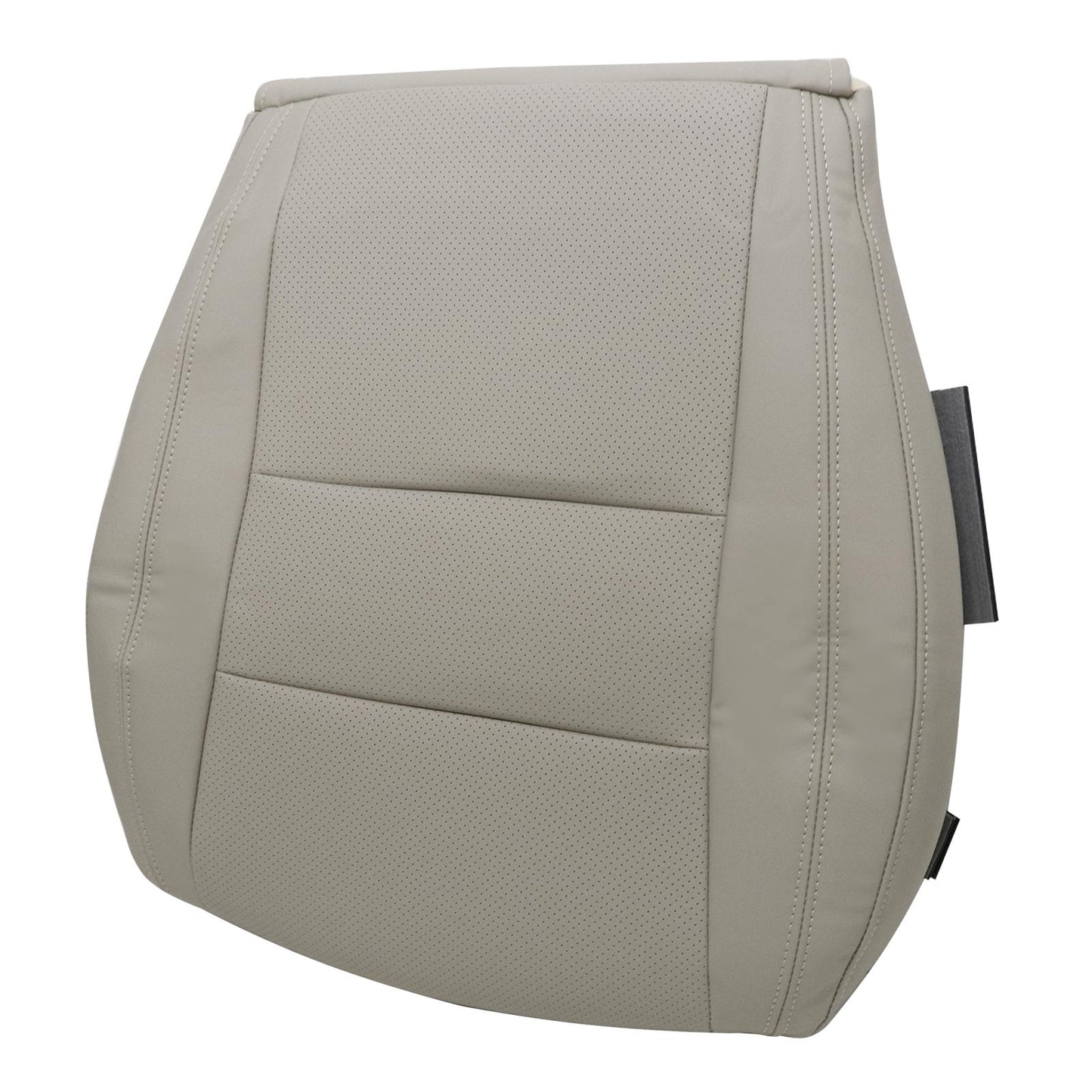 For 11-16 Jeep Grand Cherokee Passenger Bottom Perforated Leather Seat Cover Tan