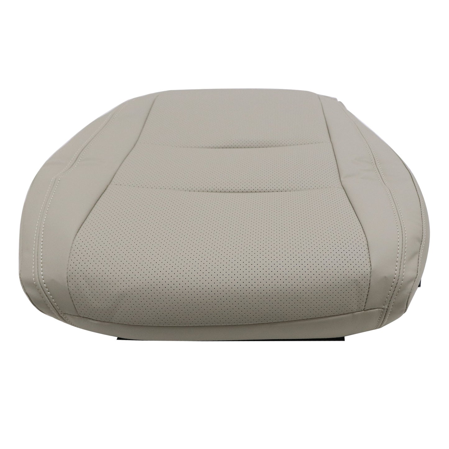 For 11-16 Jeep Grand Cherokee Passenger Bottom Perforated Leather Seat Cover Tan