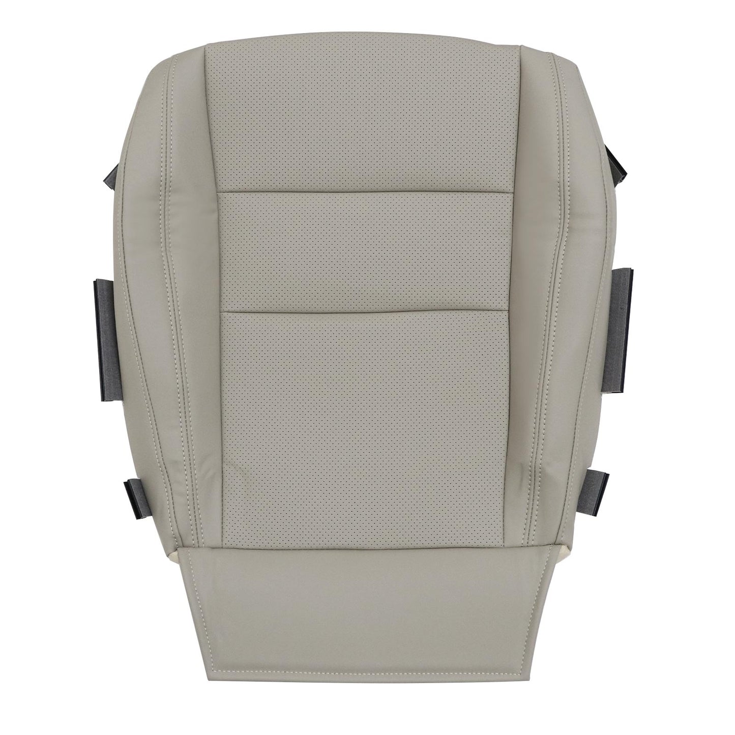 For 11-16 Jeep Grand Cherokee Passenger Bottom Perforated Leather Seat Cover Tan