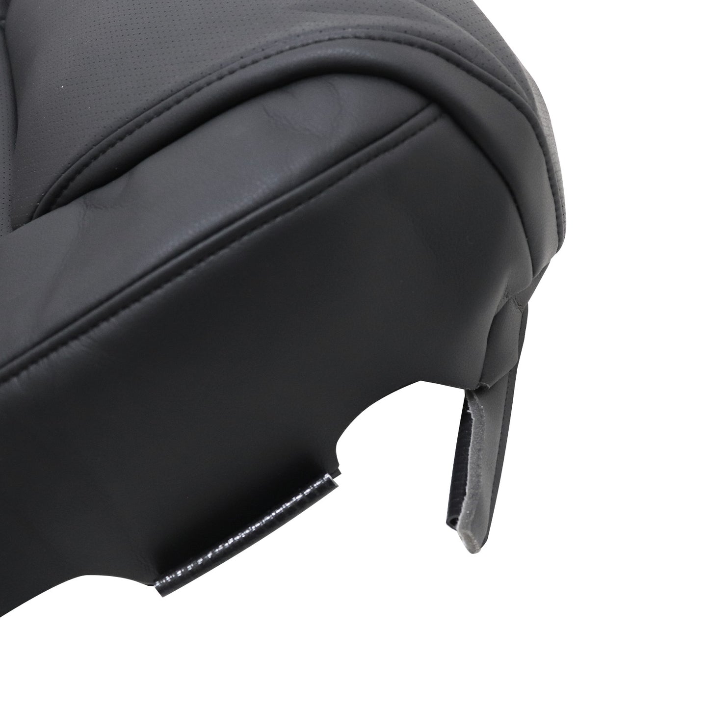 New For 2008-15 Lexus Lx570 Passenger Bottom Perforated Leather Seat Cover Black