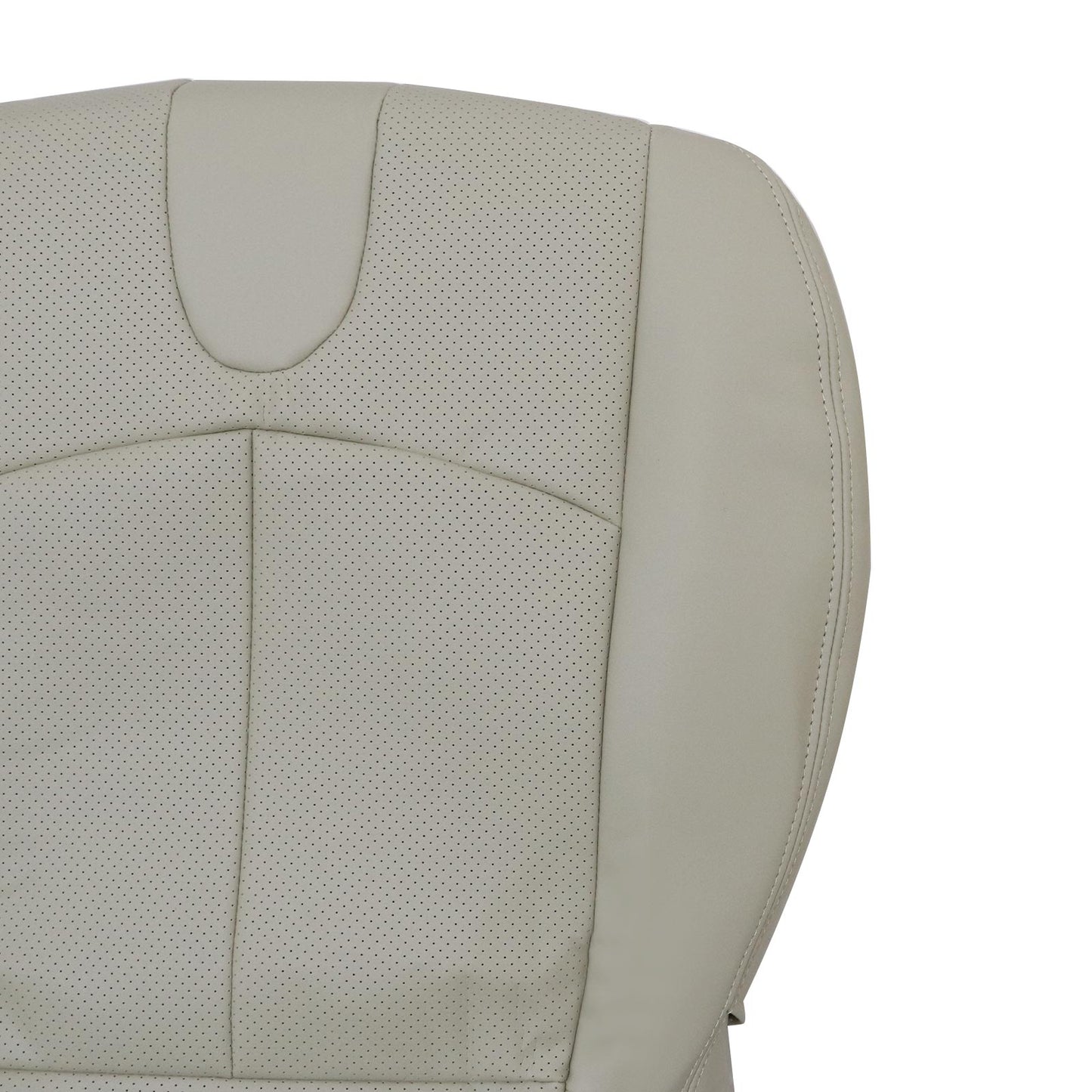 NEW For 2008-2013 Infiniti G37 Driver Bottom Perforated Leather Seat Cover Tan