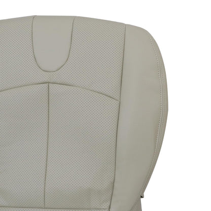 NEW For 2008-2013 Infiniti G37 Driver Bottom Perforated Leather Seat Cover Tan