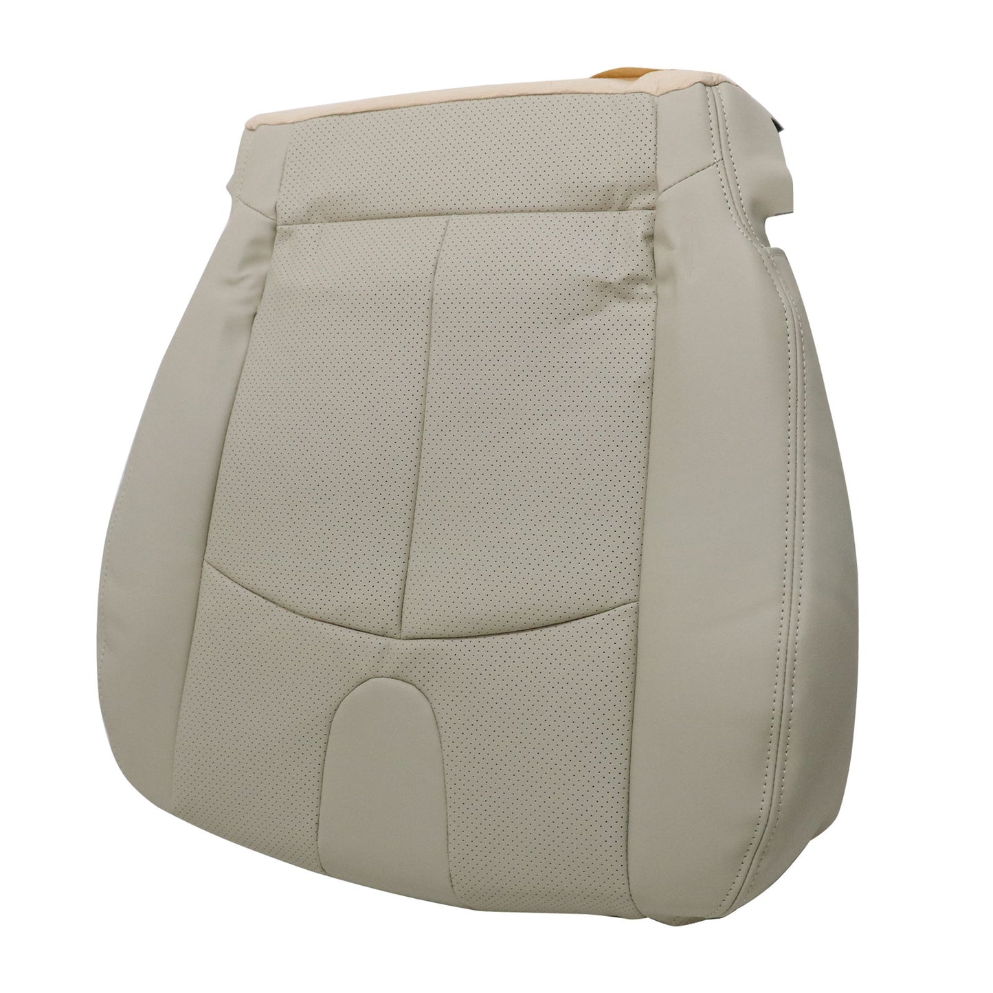 NEW For 2008-2013 Infiniti G37 Driver Bottom Perforated Leather Seat Cover Tan