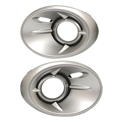 Fog Light Trim Set For 2018-2020 Mercedes Benz GLA250 Front Left and Right Side