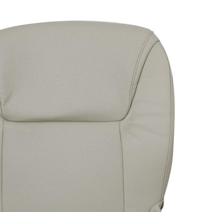 PERF Leather Tan Seat Cover Front Passenger Bottom For 2008-2015 Lexus Lx570