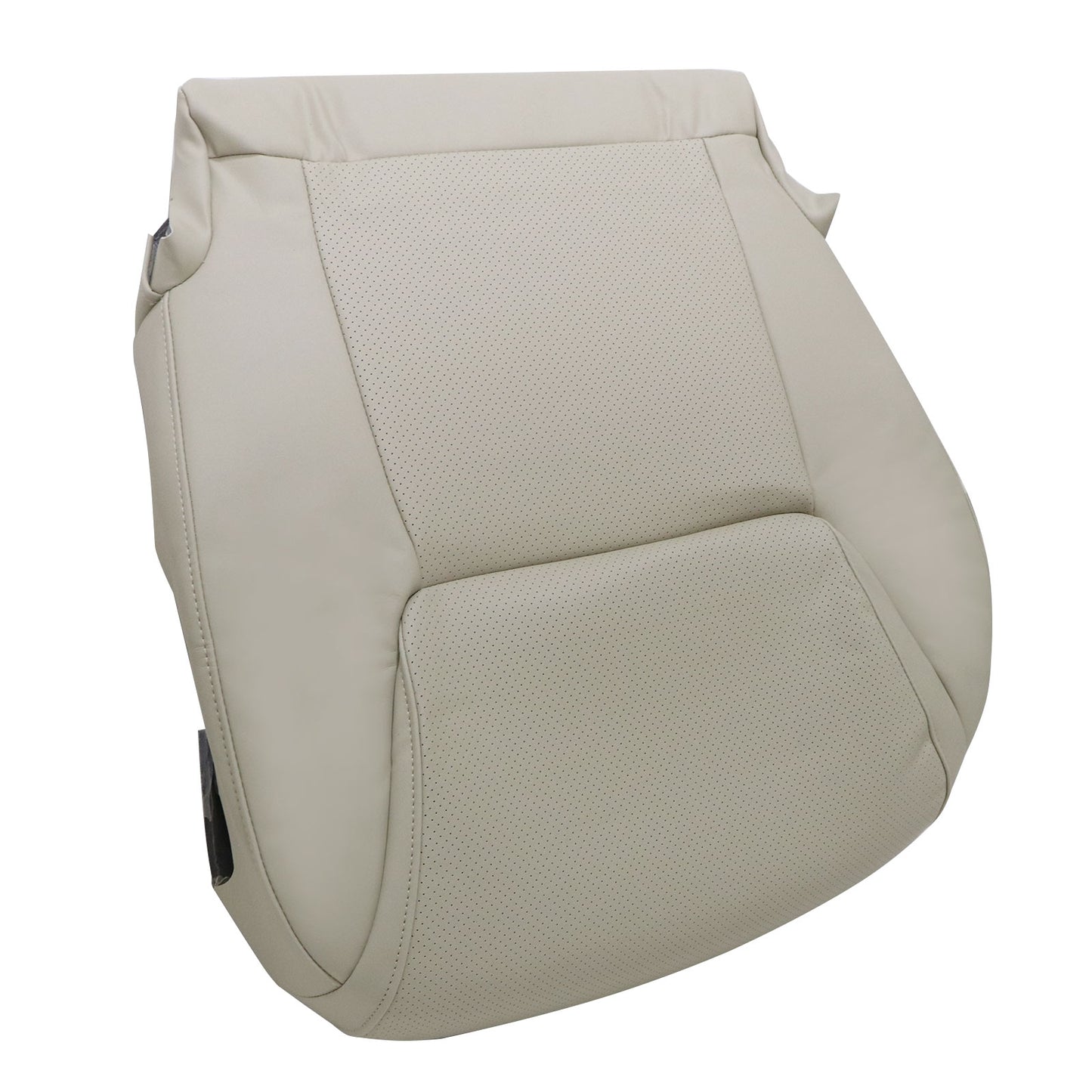 PERF Leather Tan Seat Cover Front Passenger Bottom For 2008-2015 Lexus Lx570