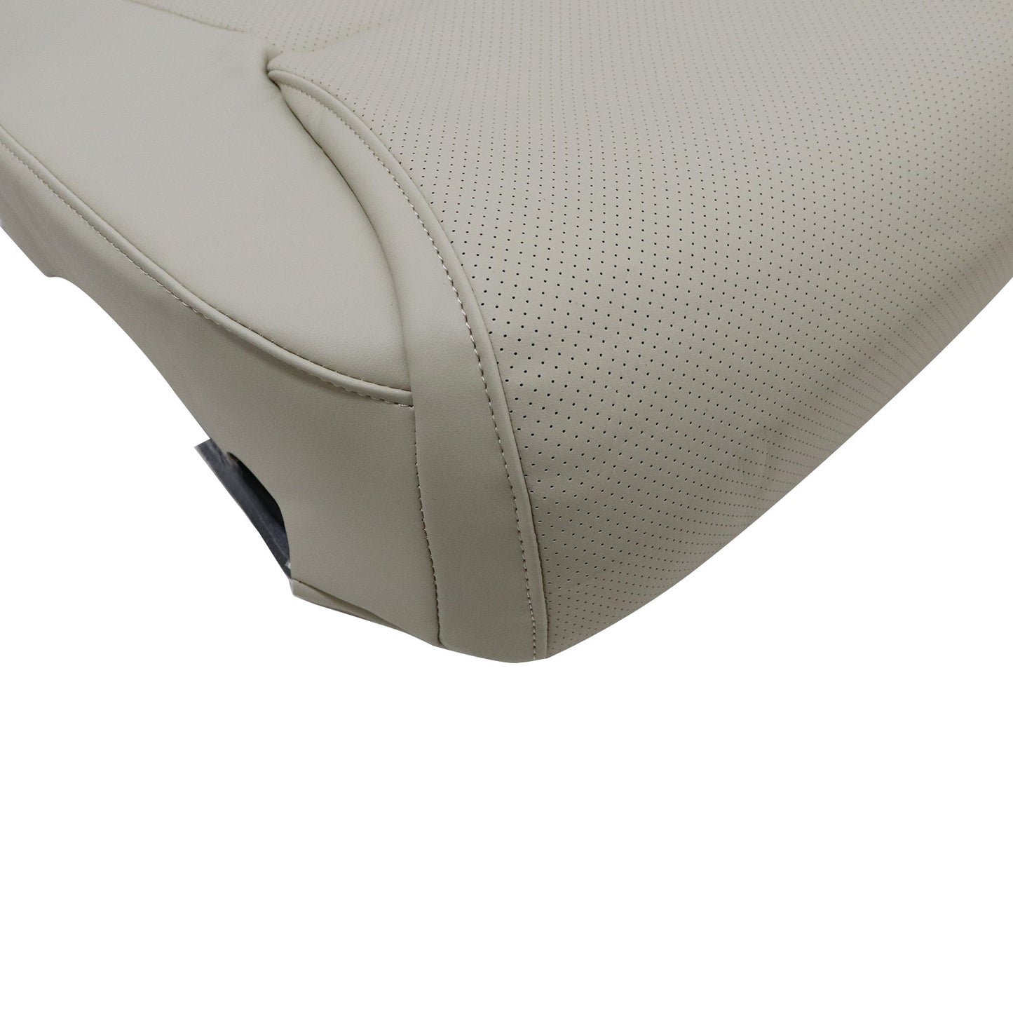 PERF Leather Tan Seat Cover Front Passenger Bottom For 2008-2015 Lexus Lx570