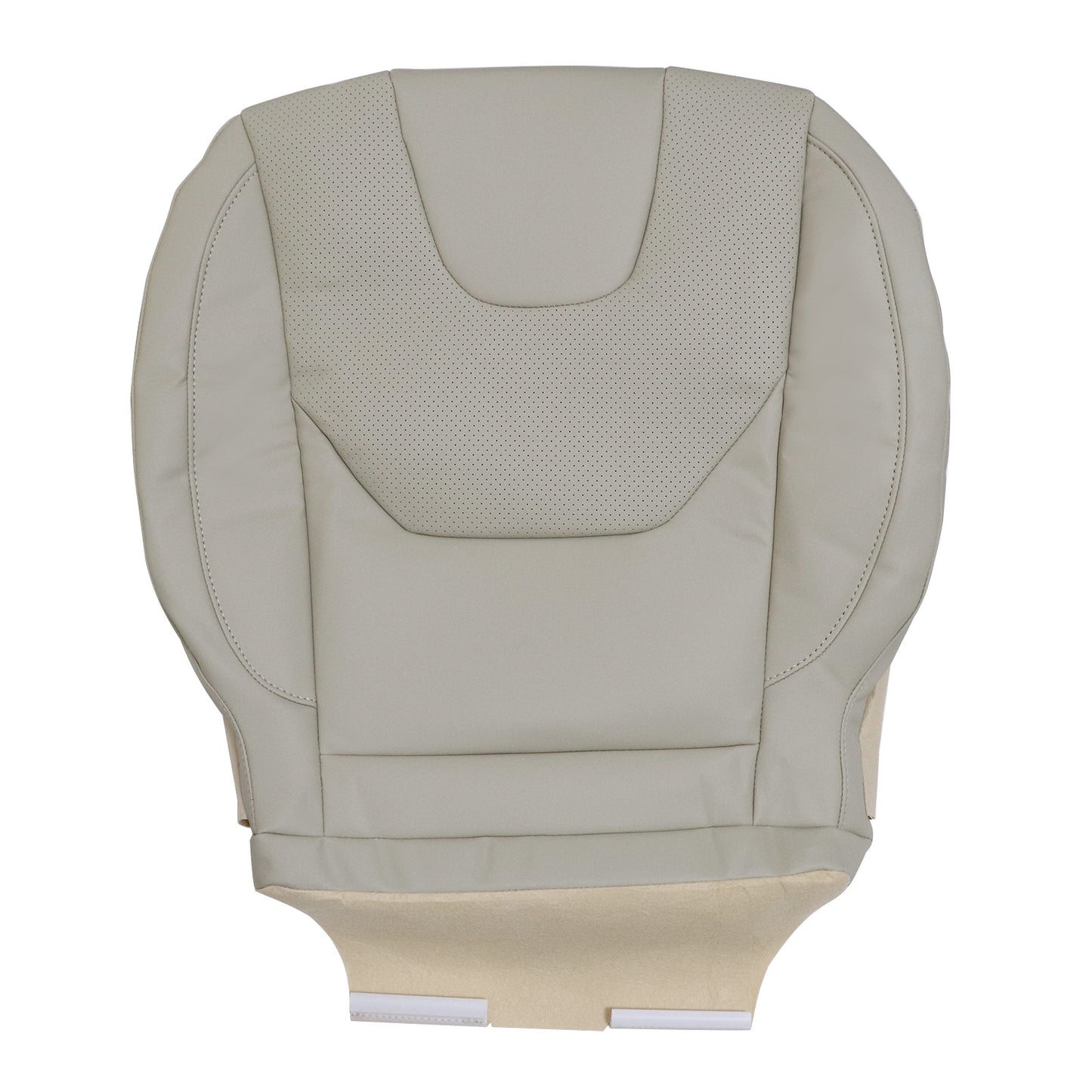 For 2013-2017 Ford Fusion Titanium Driver Side Bottom Leather Seat Cover TAN
