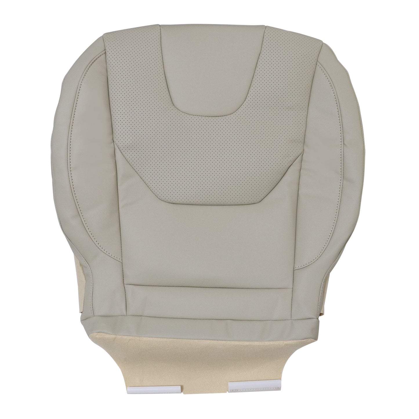 Passenger Side Bottom Seat Cover For 2013-2017 Ford Edge Fusion Titanium Tan